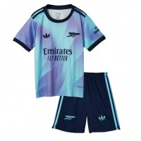 Camisa de time de futebol Arsenal Oleksandr Zinchenko #17 Replicas 3º Equipamento Infantil 2024-25 Manga Curta (+ Calças curtas)